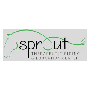 sprout therapeutic riding logo