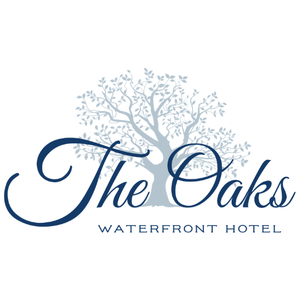 Logo for The Oaks Waterfront Hotel